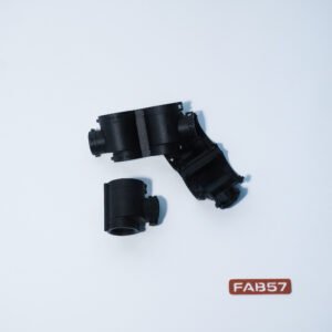 T Konektor za rebrasto cev 21.2x15.8x13
